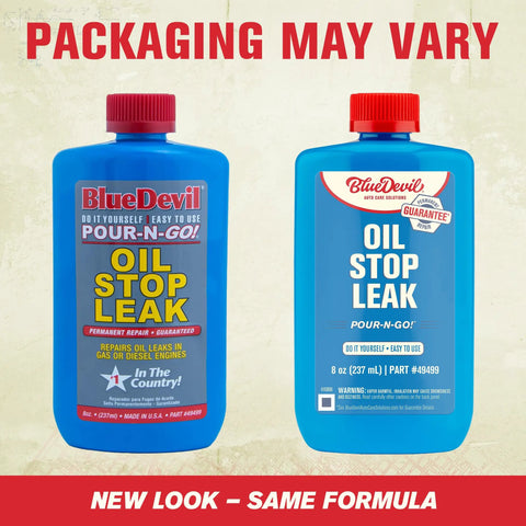 Oil Stop Leak Additive That Actually Seals Leaks Fast, 8 Ounce Bottle For Crankcase And Oil System, Easy Pour, Permanent Seal, Pro Grade Formula For Drips And Leaks, Keeps Your Engine Running Smooth And Clean, 8 oz bottle
