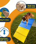 Dog using wooden Dog Agility A Frame Training Equipment for Backyard Park and Home Yard Practice Non Slip Durable Obstacle