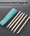 Watch Cleaning Putty With 5 Assist Sticks, Cleansing Clay That Digs Dirt And Grease From Wristwatches And Watch Components