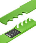 61 Inch Deck Toothed Mower Blade Set for Scag Ferris and Husqvarna, Replaces 48111 482879 1520842 and 539101733, 3 Pack