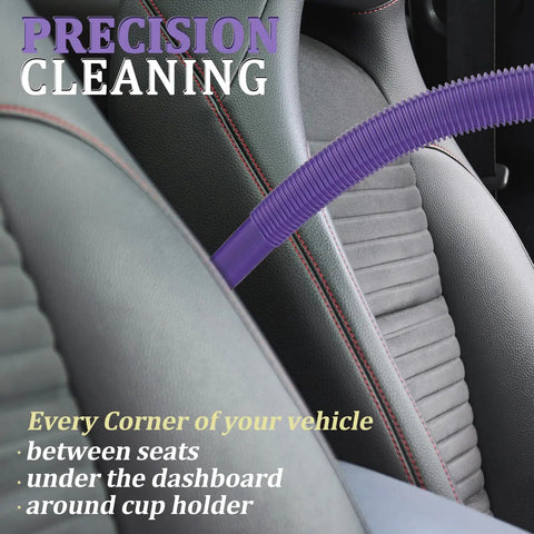 Must Have Dryer Vent Vacuum Attachments Kit No Fuss For Dyson Handheld Vacuums car seat cleaning with flexible hose