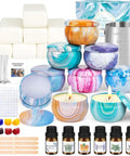 All In One DIY Candle Making Kit for Adults With Beeswax Essential Oils Dyes Wicks And Tins No Fuss Beginner Friendly Craft Gift Set For Holidays And Home Scent Creations