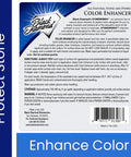 No Fuss Top Shelf Slick Water Based Color Enhancing Sealant For Natural Stone Pavers Concrete Brick And Grout Revives Weathered Floors Indoors Or Patios With Durable Breathable Shield Huge Four Gallon Can label with product details and instructions.