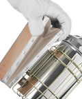 Pro Grade Beehive Smoker With Stainless Steel Body And Heat Shield For Easy Hive Inspections Calming Bees On The Fly