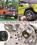 22800 Wheel Stud Installer Tool Replacement for cars, SUVs, RVs, trucks with image of vehicles and wheel hub