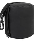 Eliminator Cylinder Front Bag Filled For Shooting Stability, Grab And Go Portable Web Handle, All Side Slip Resistant Grip, Black