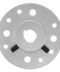 Predator ATV Spline Rear Axle Hub Bore Keyway Replacement Part For Go Kart Offroad Builds High Load Mechanical Engagement Quick Swap Maintenance For Max Power Transmission, silver hub