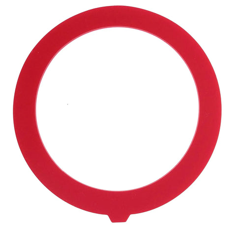 Three Pack Flush Valve Seal For Toilet GP1059291 Ring Gasket Replacement Easy Install By Essential Values, red round gasket