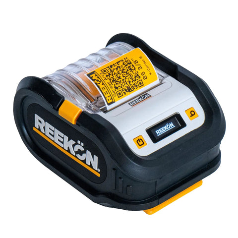 P1L Portable Bluetooth Thermal Construction Label Printer For Jobsites With QR Codes And One Click Labels Battery Powered