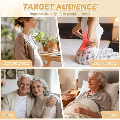 Heavy Duty Electric Lifting Backrest For Bed With Remote Control Adjustable Power Recliner System, supporting elderly, pregnant women, and patients.
