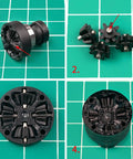 Steel Front And Rear Differential Gear Upgrade For ARRMA 1/14 Mojave And 1/18 Granite GROM RC Cars
