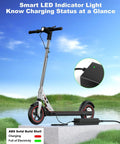 Electric scooter with 54.6V 2A Replacement Power Adapter For Jetson Haze Electric Bike Charger With LED Indicator Light