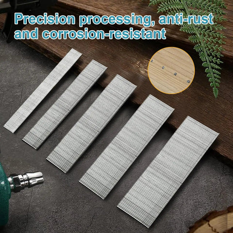 Built Tough 18 Gauge Brad Nails And Fasteners In Five Go To Sizes Packing 1500 galvanized strips for woodworking and carpentry.
