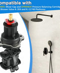 Mixer Cap and Pressure Balancing Unit Repair Kit for Kohler Shower Valves K-304 and K-11748 with GP800820 cartridge