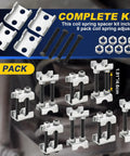 Step Up Your Game With These Badass 2-Way Adjustable Coil Spring Spacers 8 Pack Heavy Duty Carbon Steel build kit with spacers and bolts.