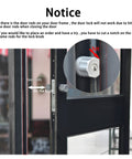 Tough As Nails Storefront Door Lock Swing Deadbolt With Solid Brass Cylinder Keyed Alike on black aluminum shop door