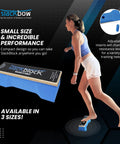 Image of a woman using an All In One 15 Inch Balance Trainer For Athletes Boost Balance, Agility, And Stability, Prevent Injuries