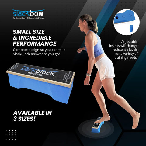 Image of a woman using an All In One 15 Inch Balance Trainer For Athletes Boost Balance, Agility, And Stability, Prevent Injuries