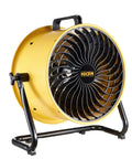 High Velocity Drum Air Circulator Fan With 2800 CFM Turbo Power, 360 Degree Pivoting Head for Large Spaces, Warehouse Use