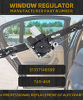 Rear Left Driver Side Power Window Regulator With Motor Assembly For BMW 3 Series E90 E91 2006 2012 Replacement
