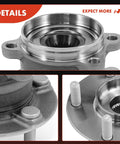 Close-up of Rear Wheel Bearing And Hub Assembly For Mazda CX 9 AWD 2016 2017 2018 2019 2020 2021 2022 2023 5 Lug.