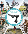 K142 Six Seven Speed Rear Derailleur Hanger Mount for MTB and Commuter Bikes shown with various bike types