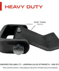 Heavy Duty Weld On Trailer Hinges 2 Pack Steel Leaf Style Tailgate Strap With Grease Zerk Built Like A Boss And Hardcore Grade For Dump Trucks Zero Fuss Rigging Handles Massive Loads Like A Champ, showing 5/16 thick steel hinge.