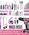 20V Cordless Drill Kit With Driver And Tool Box Battery Included For DIY Projects Home Renovations And Quick Fixes Compact