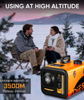 No Fuss 8Kw Diesel Air Heater With Simple LCD Screen And Dang Fast Warmup For Your Ride Or Campout Featuring Sweet Top Shelf Build 12 24 110 220 Volt Portable All In One Heating Rig For Rv Van Camper in snowy outdoor setting with users.