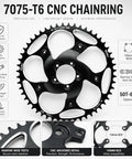 Chain Ring Sprocket Crank For Bafang BBSHD 130BCD Dope Aluminum Spider Adapter Kit 39T To 60T Compatible With EBike Motors CNC Machined