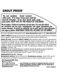 Top Shelf Water Based Grout Sealer Spray For Tile And Stone Heavy Duty Stain Shield instructions and safety information