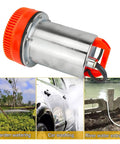 12V Submersible Deep Well Water Pump With 1 Inch Outlet For Irrigation And Home Use Upgraded Copper Motor Shown With Use Cases