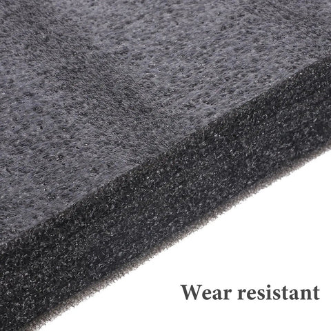 Heavy Duty Black Epe Foam Boards Pack Of 4 Multi Use Foam Inserts, close-up showing tear-resistant texture.