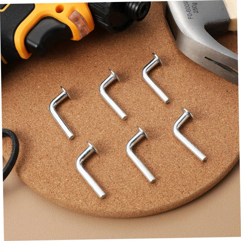 Heavy Duty Drop Pin Latch Clips For Pallet Rack Shelving 100 Piece Set Rust Proof Beam Safety Lockpins Rock Solid Warehouse Storage Assembly Snap Fasteners That Grip Tight