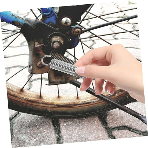 Top Tier 10 Pcs Stainless Steel Extension Springs With Hook Ends For Electrical Appliances Autos And Machinery Strong Load Bearing DIY Repair Kit That Gets The Job Done Right, 7x1.2x1.2cm spring on bike wheel
