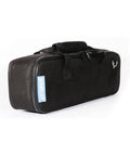 Ultra Compact Nano Plus 18 By 5 Inches Pedalboard soft case black angled view