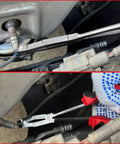 Extra Long Reach Wire Cutting Pliers With Double Joint Diagonal Cutters For Tight Spaces, cuts sensor wire in engine bay