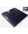 Built Like A Tank Heavy Duty Industrial Floor Scale With Printer, 48x48 inch steel deck, accurate weight readout.