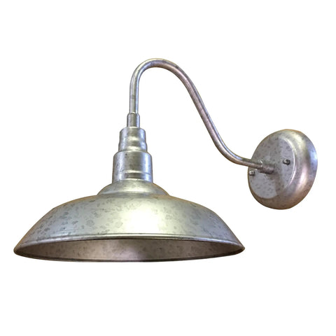 Outdoor Wall Light With Galvanized Metal Build And Mounting Kit Included For Quick No Fuss Install Front Entry Or Back Porch Lighting 1200 Lumens Per Bulb