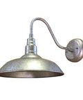 Outdoor Wall Light With Galvanized Metal Build And Mounting Kit Included For Quick No Fuss Install Front Entry Or Back Porch Lighting