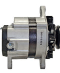 Remanufactured Car Alternator With High Quality Bearings And Double Lip Seals For Quiet Plug And Play Operation Low Vibration And Reduced Friction Electronically Tested Rotor And Stator Renewed For Reliable Vehicle Charging, side view