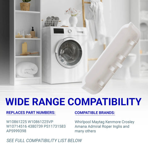 Upgraded Dryer Door Handle Replacement Fits Most Top Name Brands Replaces AP5999398 PS11731583 W10861225VP W10714516 For Dryers showcased