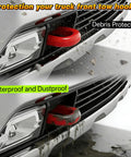 Chevy Silverado Tow Hook Covers Custom Fit Red Hitch Cover For 2020 2021 2022 2023 2024 2025 2026 2500 And 3500 HD Trucks Waterproof