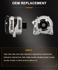 Alternator Replacement For Toyota Camry 2002 2003 And Solara 2002 2003 Direct Fit SwapIn Ready OE Standard Bearing OEM Grade