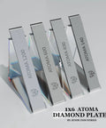 Diamond Sharpening Stone Plate 600 Grit for Edge Pro Hapstone TSProf Sharpener, 1x6 inch Atoma plates display