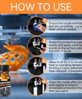 How to use 3D Printer Nozzle Protection Coating That Keeps Material Buildup And Clogging Away High Temp Non Stick Layer