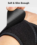 2 Pack Wrist Brace For Carpal Tunnel Relief Night Support And All Day Comfy Work Support, showing adjustable neoprene material.