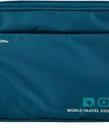 World Travel Essentials Tech Organizer For Cords And Gadgets With Multiple Interior Pockets And Front Zip Pocket For Power Banks