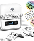 3 Inch Label Maker Portable Printer For Home Office, 2026 Upgrade With 2200mAh Battery, Fast 30 To 50 mm Per Second Printing