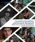 Multiple workers wearing over glasses safety goggles with anti fog lenses ANSI Z87 1 certified scratch resistant side shield